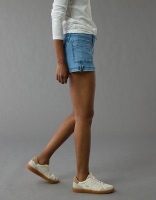AE Stretch Low-Rise Cargo Short Short