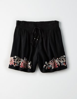 Женские брюки American Eagle AE Embroidered Short — фото 3