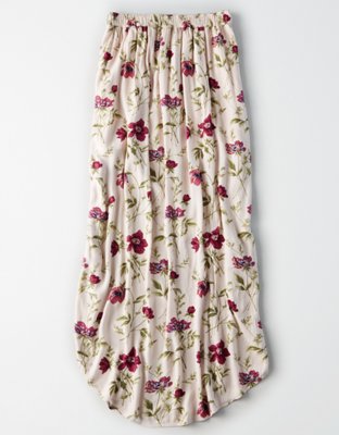 AE Floral Maxi Skirt