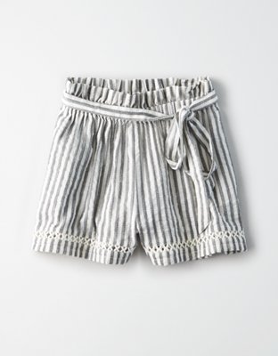 Женские брюки American Eagle AE Paperbag Short — фото 3