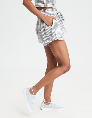 Женские брюки American Eagle AE Paperbag Short — фото 5