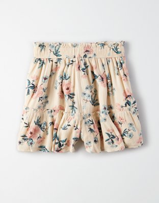 Женские брюки American Eagle High-Waisted Paperbag Short — фото 4