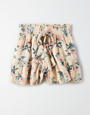 Женские брюки American Eagle High-Waisted Paperbag Short — фото 3