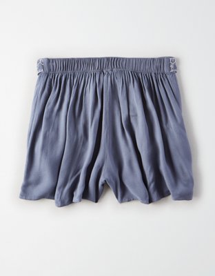 Женские брюки American Eagle AE High-Waisted Embroidered Short — фото 4