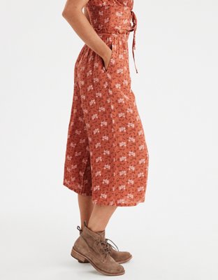 American Eagle AE High-Waisted Floral Culotte — фото 4