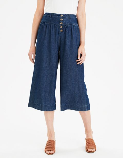 Женские брюки American Eagle AE High-Waisted Button Up Pants