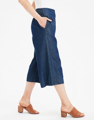 Женские брюки American Eagle AE High-Waisted Button Up Pants — фото 4