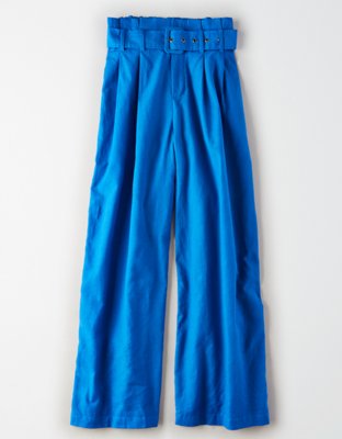 Женские брюки American Eagle AE High-Waisted Belted Pant — фото 2
