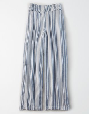 Женские брюки American Eagle AE High-Waisted Tie Front Pant — фото 3