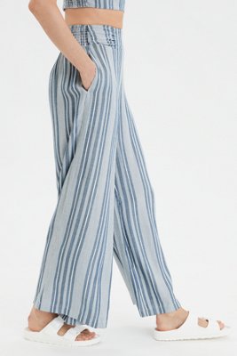 Женские брюки American Eagle AE High-Waisted Tie Front Pant — фото 5