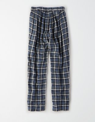 AE High-Waisted Plaid Taper Pant