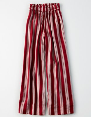 Женские брюки American Eagle AE High-Waisted Striped Paperbag Pant — фото 3