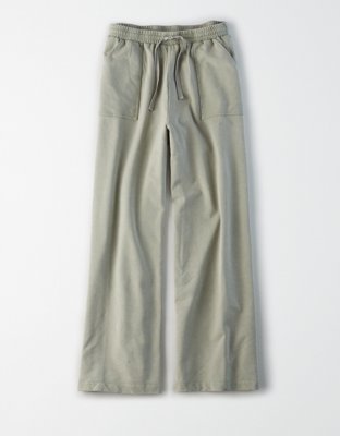 american eagle wide leg pants