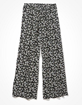 AE Floral Wide Leg Pant
