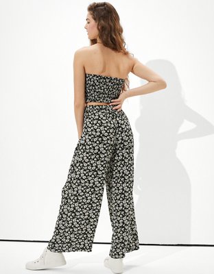AE Floral Wide Leg Pant