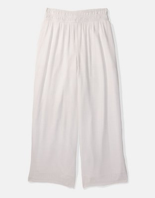 AE Smocked Wide Leg Pant