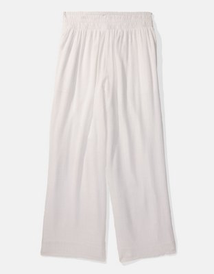 AE Smocked Wide Leg Pant