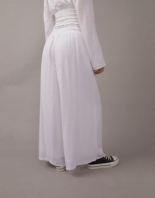 AE Smocked Wide Leg Pant