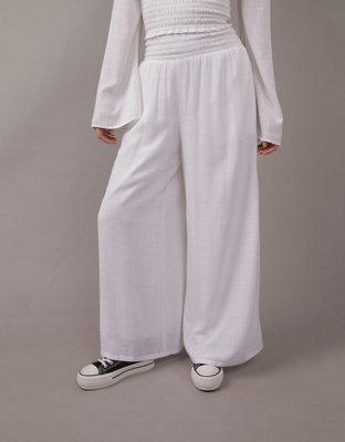 AE Smocked Wide Leg Pant