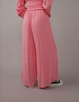 AE High-Waisted Pull-On Wide Leg Pant