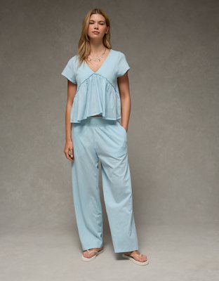 AE Sunchaser Knit High-Waisted Pant | American Eagle