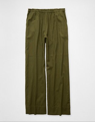 AE High-Waisted Linen Easy Pant