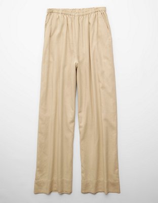 AE High-Waisted Linen Easy Pant