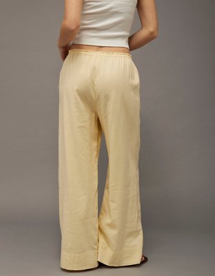 AE High-Waisted Linen Easy Pant