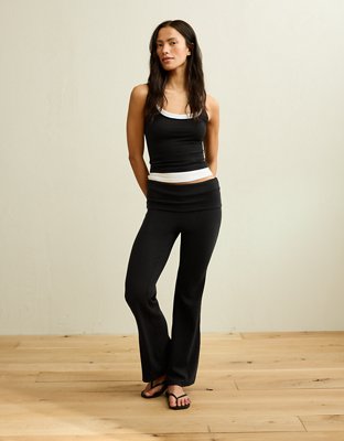 American Eagle AE Knit Foldover Pant