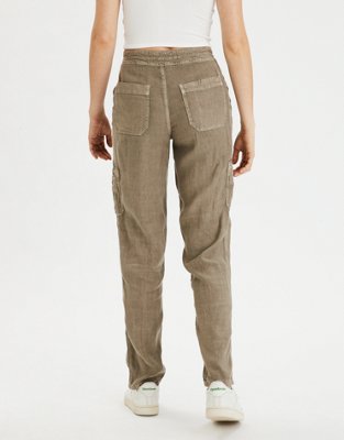 Женские брюки American Eagle AE High-Waisted Cargo Taper Pant — фото 2