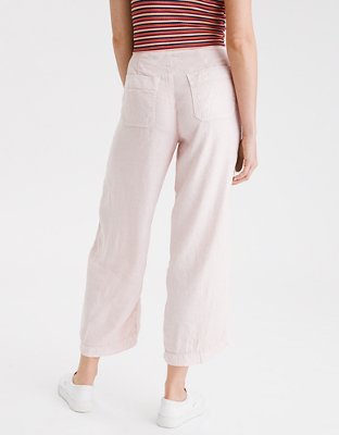 AE Super High-Waisted Wide Leg Crop Pant