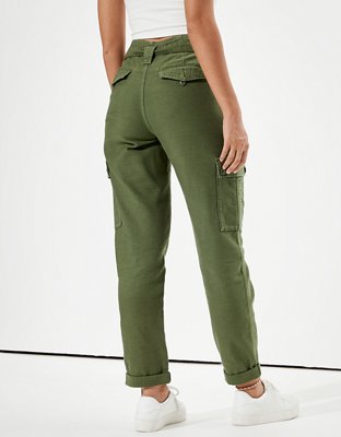 Женские брюки American Eagle AE Super High-Waisted Relaxed Taper Pant — фото 2
