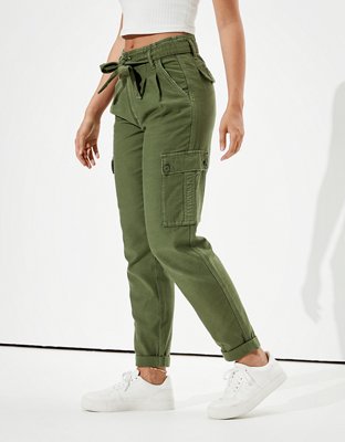 Женские брюки American Eagle AE Super High-Waisted Relaxed Taper Pant — фото 4