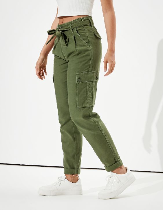 AE Super High-Waisted Relaxed Taper Pant