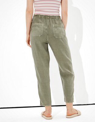 Женские брюки American Eagle AE Linen Vacay Pant — фото 2