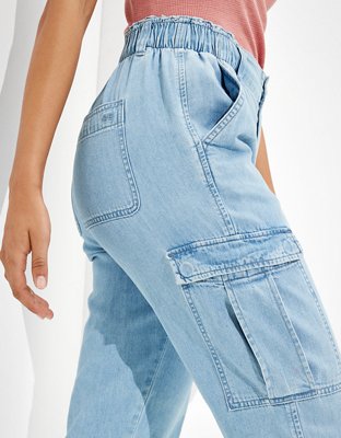 Женские джинсы American Eagle AE Denim Relaxed Mom Jogger — фото 5