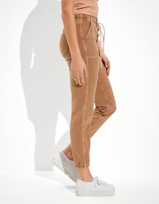 Женские джинсы American Eagle AE Stretch Tomgirl Utility Jogger — фото 4