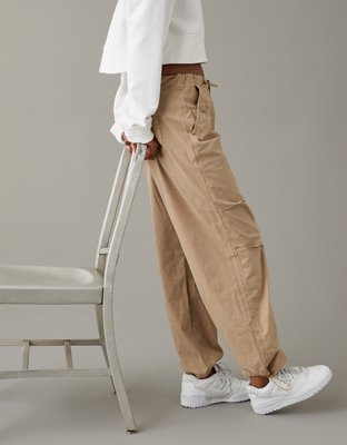 AE Snappy Stretch Low-Rise Parachute Pant