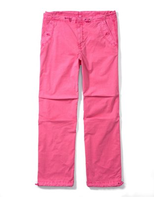 AE Snappy Stretch Low-Rise Parachute Pant | American Eagle