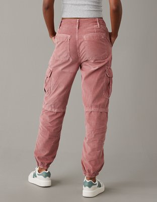 AE Super High-Waisted Baggy Corduroy Cargo Jogger