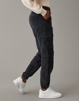 AE Super High-Waisted Baggy Corduroy Cargo Jogger