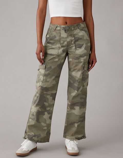 Женские брюки American Eagle AE Snappy Stretch Convertible Baggy Cargo Jogger
