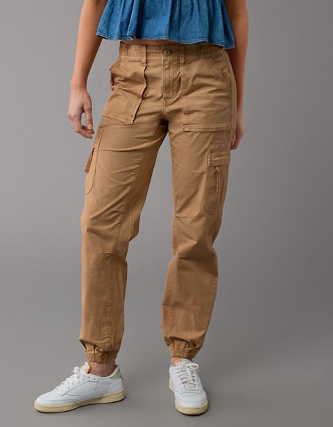 Женские брюки American Eagle AE Snappy Stretch Baggy Cargo Jogger
