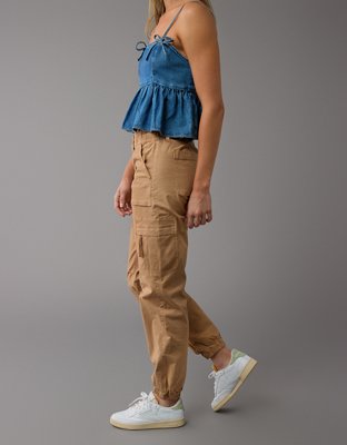 Женские брюки American Eagle AE Snappy Stretch Baggy Cargo Jogger — фото 4