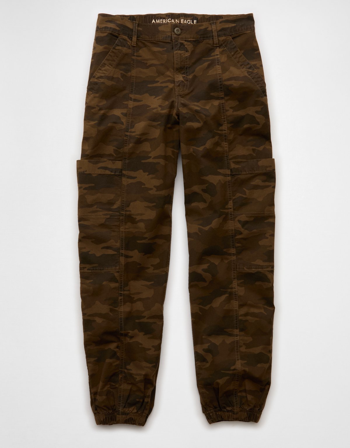 AE Stretch High-Waisted Baggy Cargo Jogger - image 3