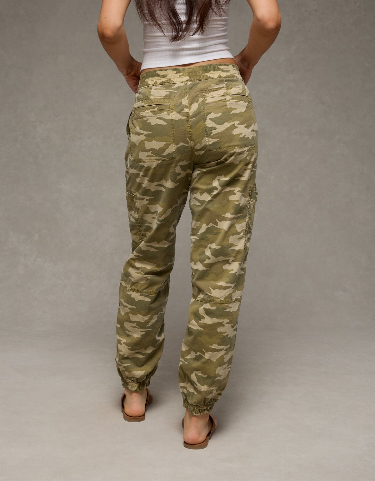 AE Stretch High-Waisted Baggy Jogger - image 2