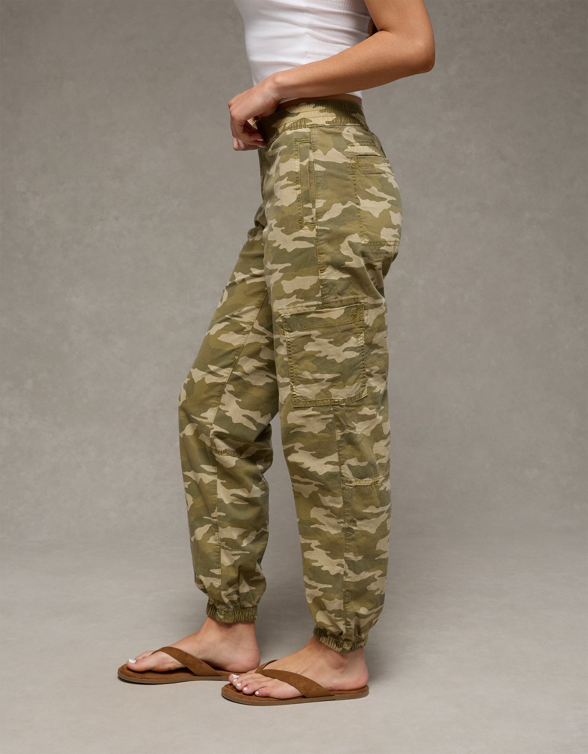 AE Stretch High-Waisted Baggy Jogger - image 5