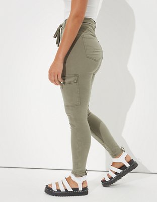 Женские джинсы American Eagle AE Curvy Super High-Waisted Jegging — фото 4