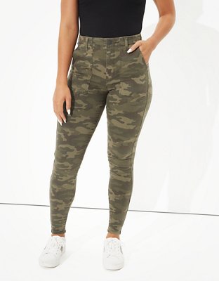 camo jeans women's american eagle