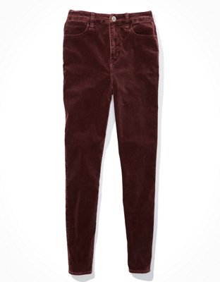 womens cord jeggings